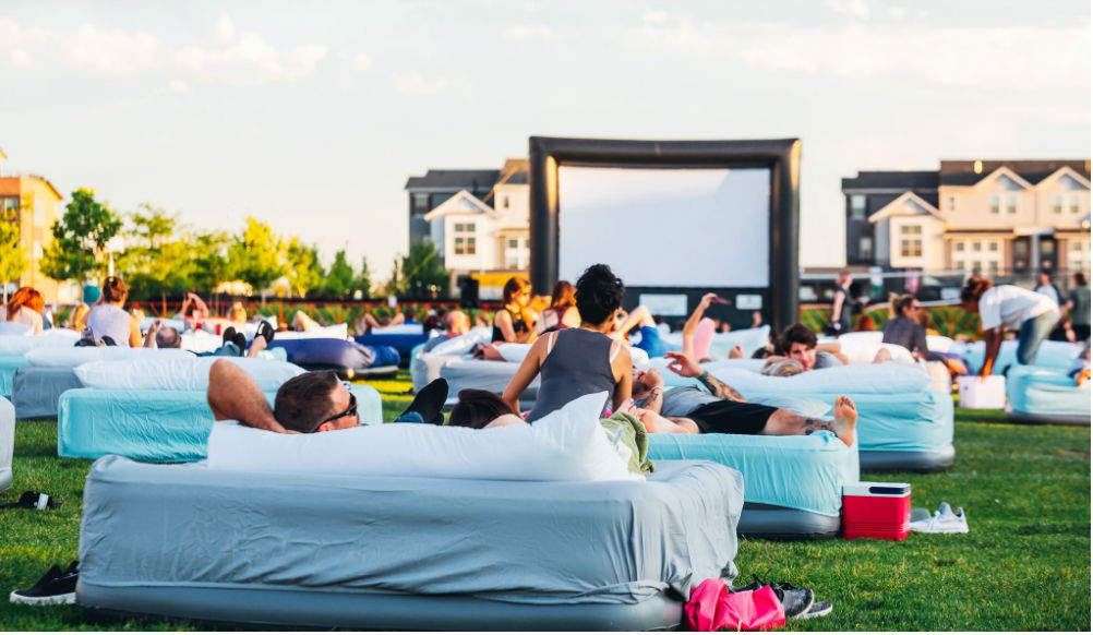 Watch Movies In A Full-Sized Bed At This Outdoor Cinema Coming To