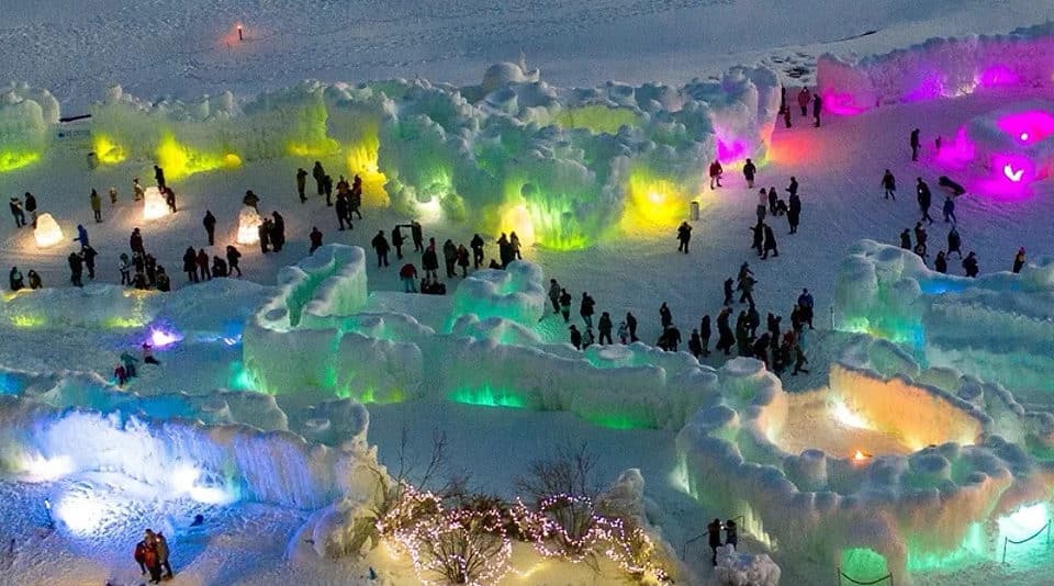 Wisconsin’s Magical “Ice Castles” Experience In Lake Geneva Returns This Saturday
