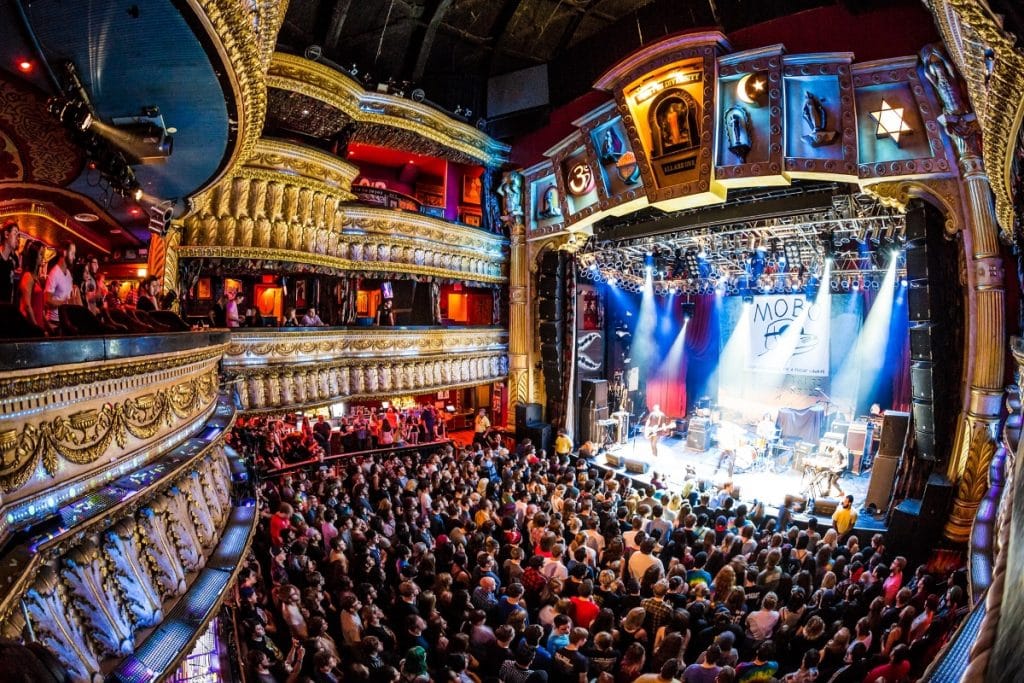 Live gig at the House of Blues in Chicago
