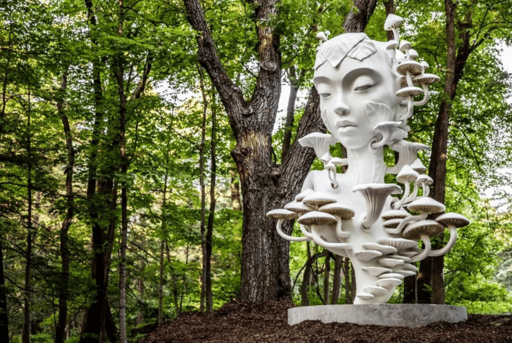 Three New Towering Tree Sculptures Have Been Unveiled At The Morton Arboretum Today