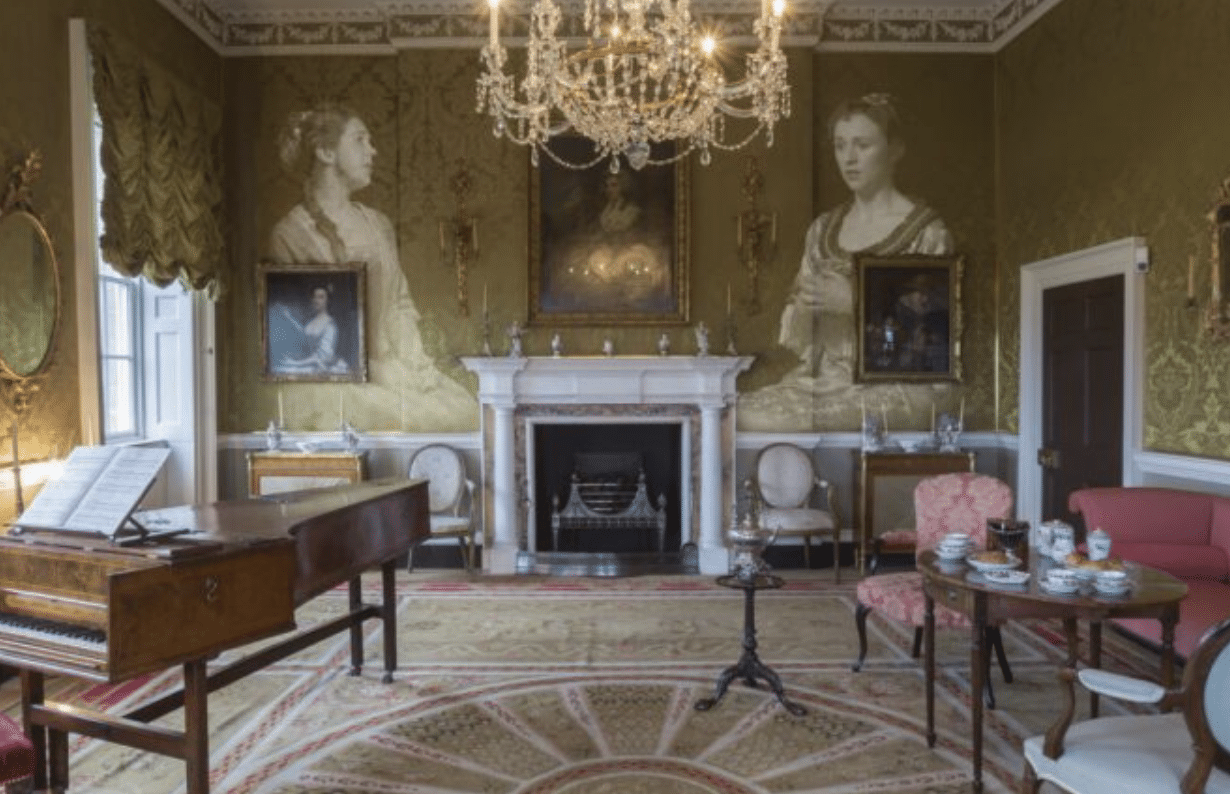 Interior of a regency style room
