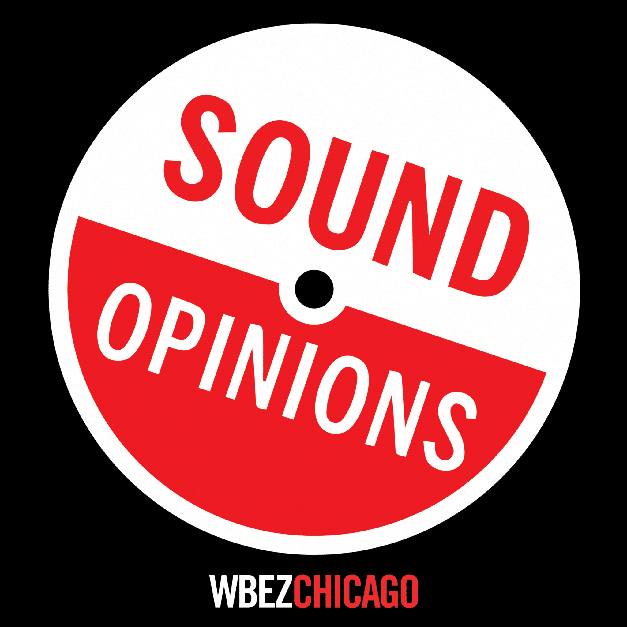 Title logo for Sound Opinions podcast 