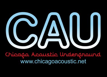 Title logo for Chicago Acoustic Underground