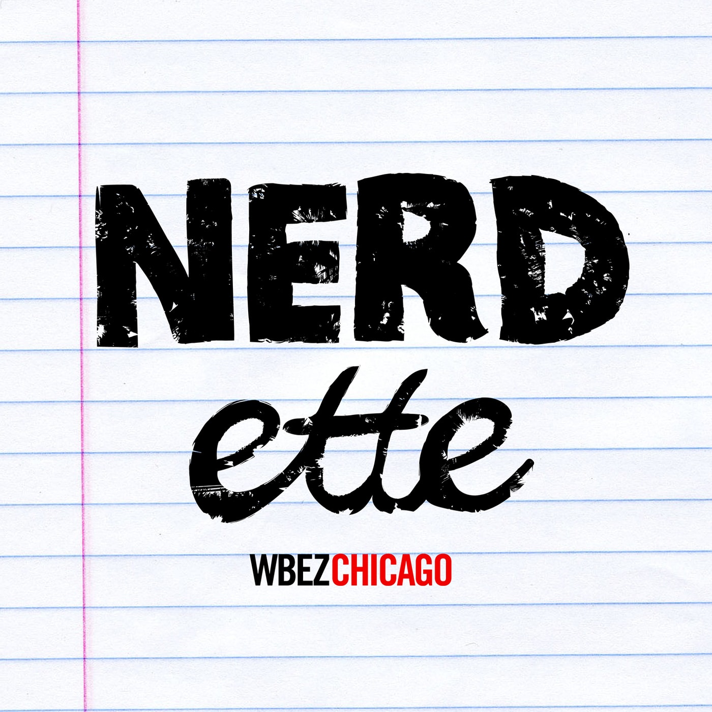 Title logo for Nerdette podcast