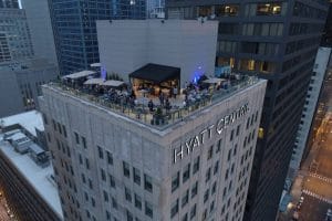 Aire Rooftop at the Hyatt Centric The Loop Hotel Chicago