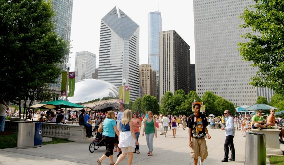 Metal Detectors And Security Checkpoints Have Now Been Installed At Millennium Park