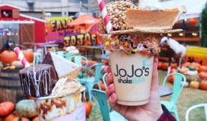 Image showing fall-themed drinks available at JoJo's Shake Bar in Chicago