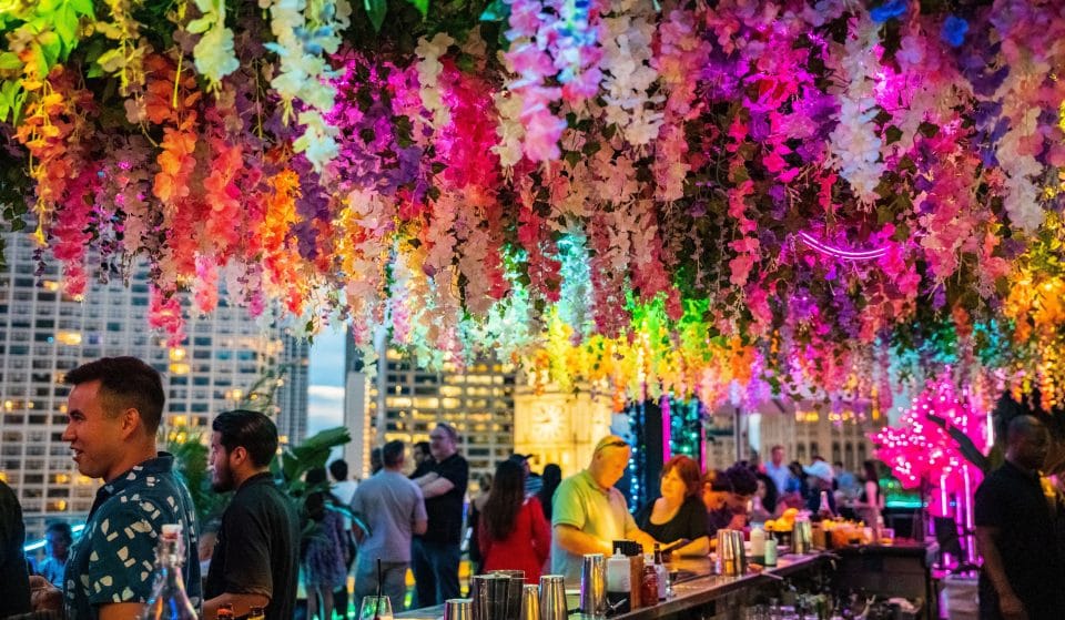 London House Has Launched An Inaugural Illuminated Botanical Experience On Its Iconic Rooftop