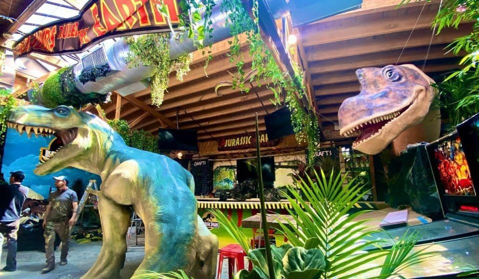 Drink With Dinosaurs At Replay’s New Jurassic Park Pop Up