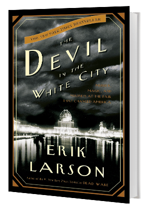 Cover design for Devil In The White City
