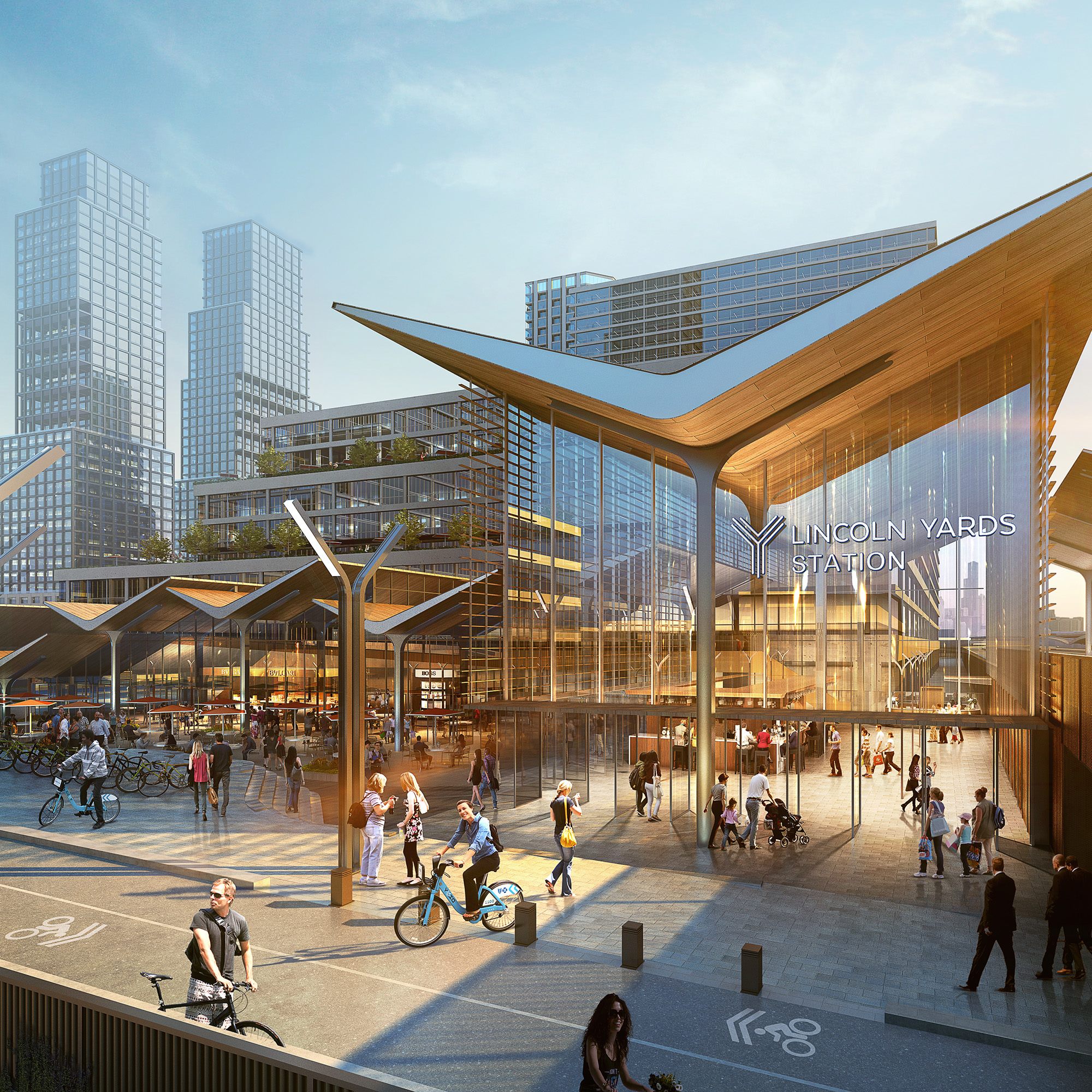 Rendering of Lincoln Yards 