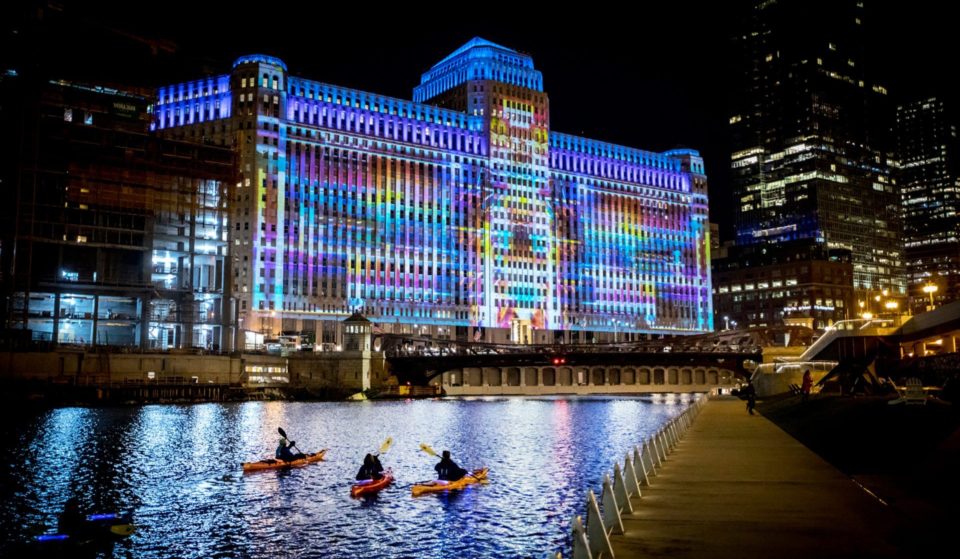New Projections Will Begin On The Merchandise Mart This Week With Shows Spotlighting AI & Climate Change
