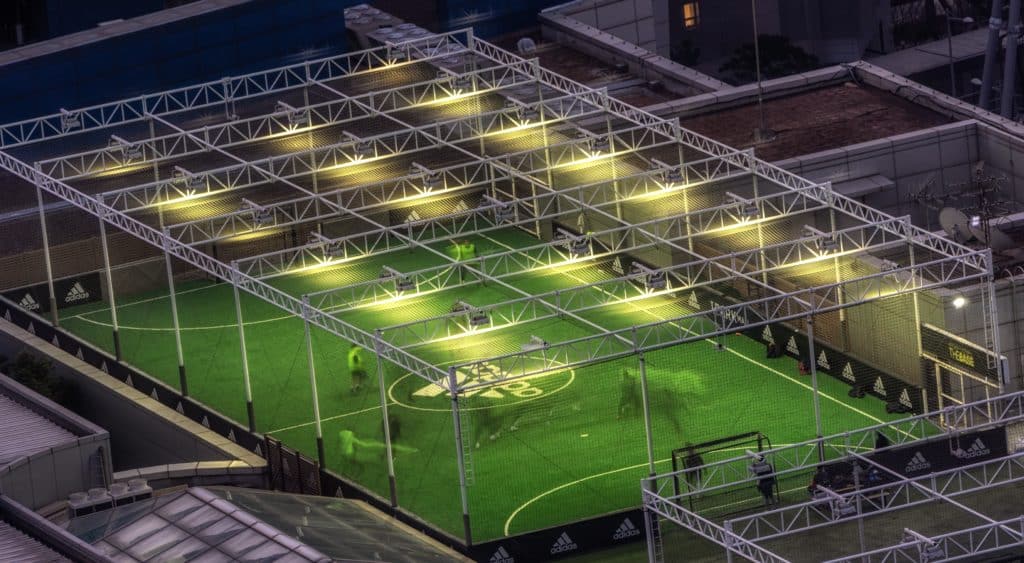 Chicago’s First-Ever Rooftop Soccer Pitch Has Opened In Lincoln Park