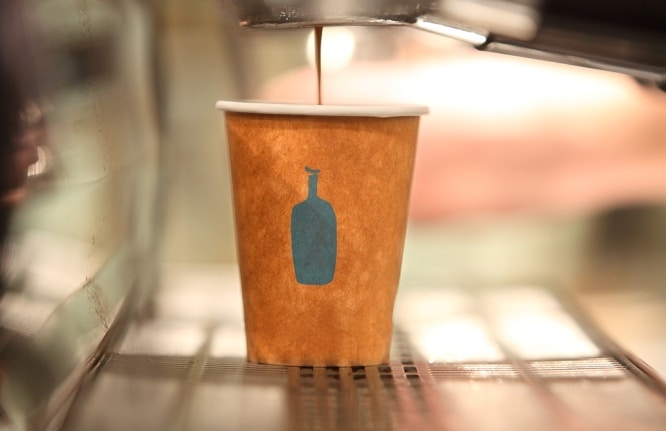 Blue Bottle Coffee cup