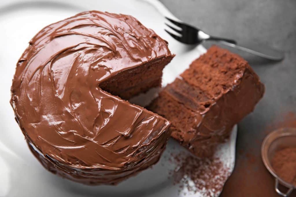 Photo of a chocolate cake