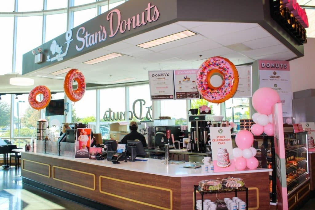 Stans Donuts stand