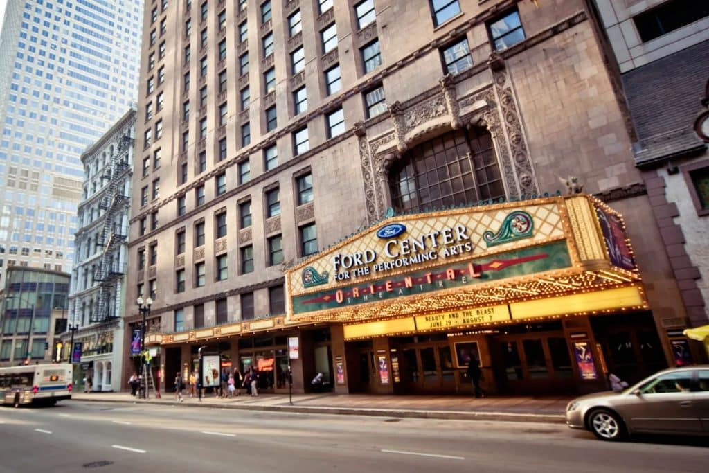 Exterior of the renamed theater