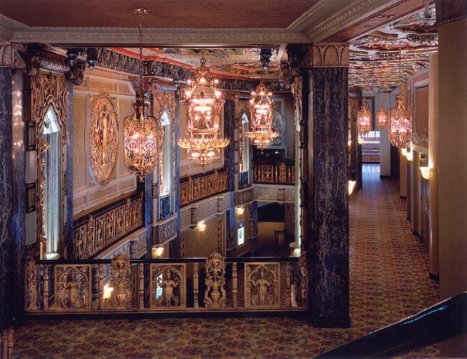 Interior of the theater