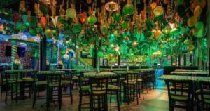 Photo of the St Patrick's Day celebrations at Chicago's Charm'd pop up bar