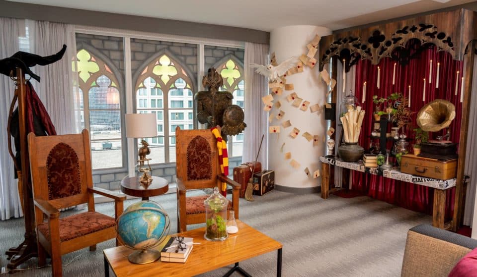 Wake Up In A Magical World At This Exciting Harry Potter™-Inspired Hotel Suite