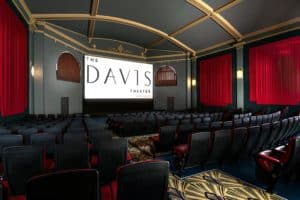 Image of the inside of the Davis Theater in Chicago