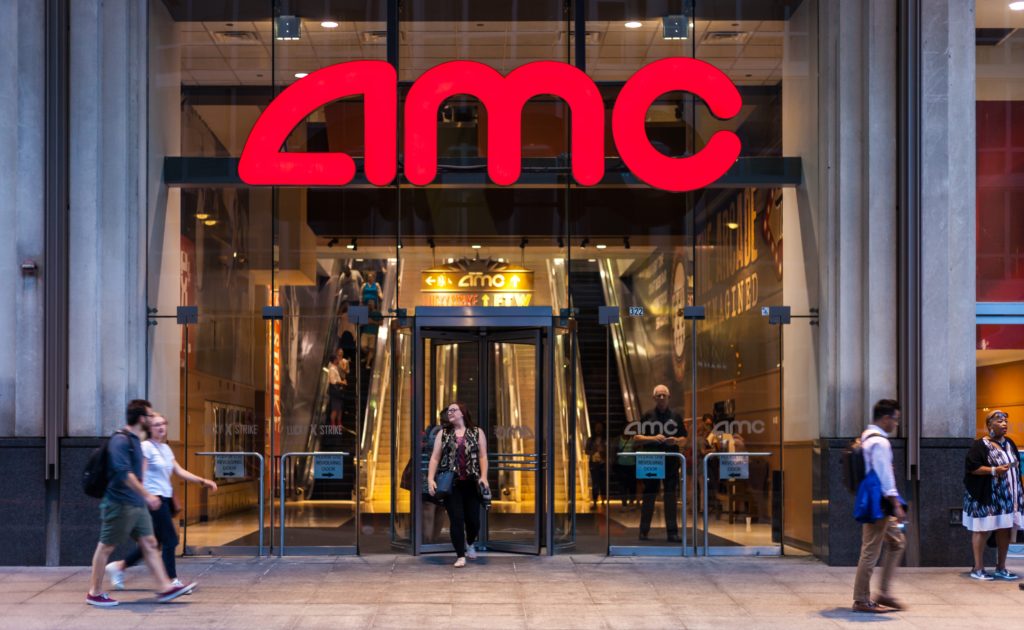Image showing the entrance to AMC River East 21 Theaters in Chicago on 322 East Illinois Street