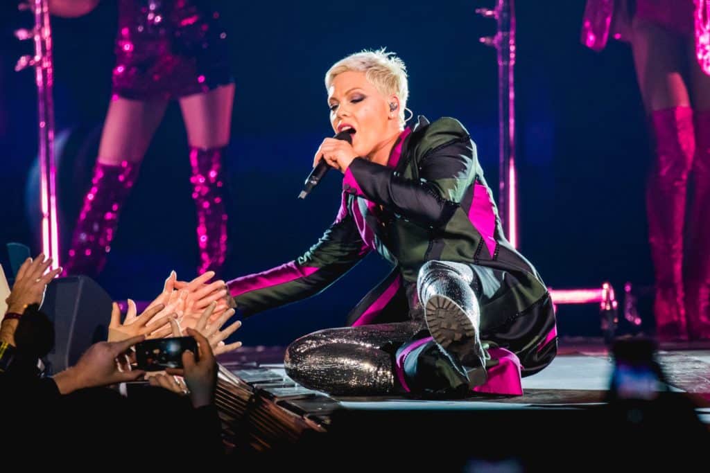 March 18, 2018: Pink performs live at Van Andel Arena